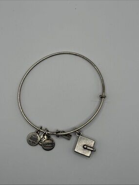 Alex and Ani - 2014 Graduation Cap Silver Bracelet